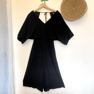 Black Flowy  Romper / Jumpsuit